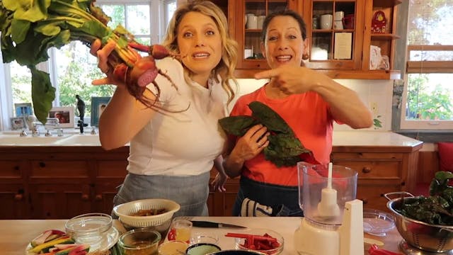 Swiss Chard Hummus: Gluten Free & Veg...