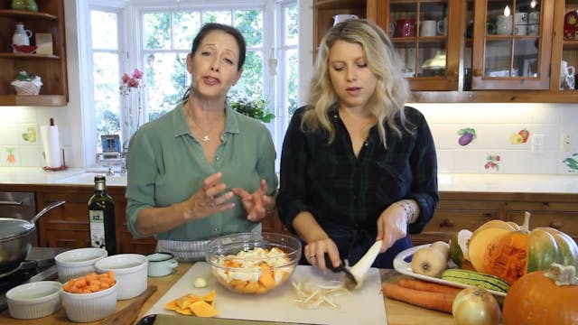 Roasted Pumpkin and Carrot Soup