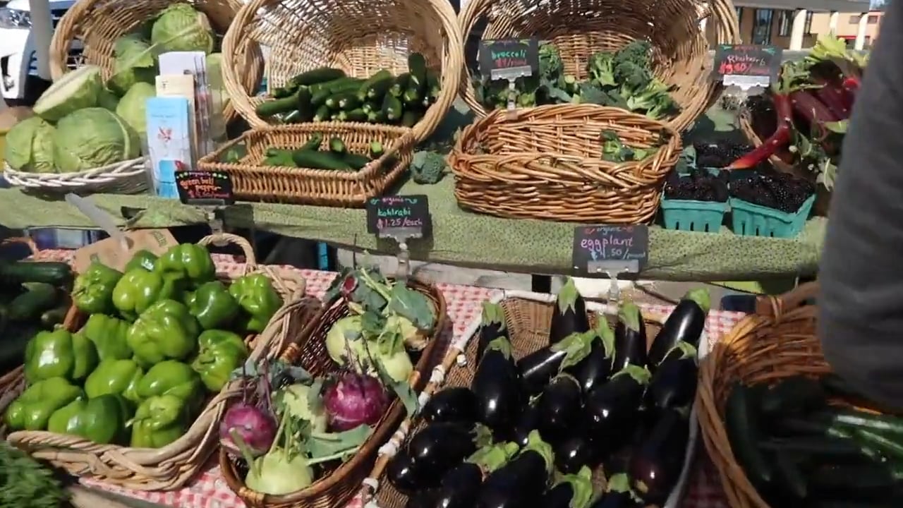 Gluten Free Travel  Summer Farmers Market in Oregon