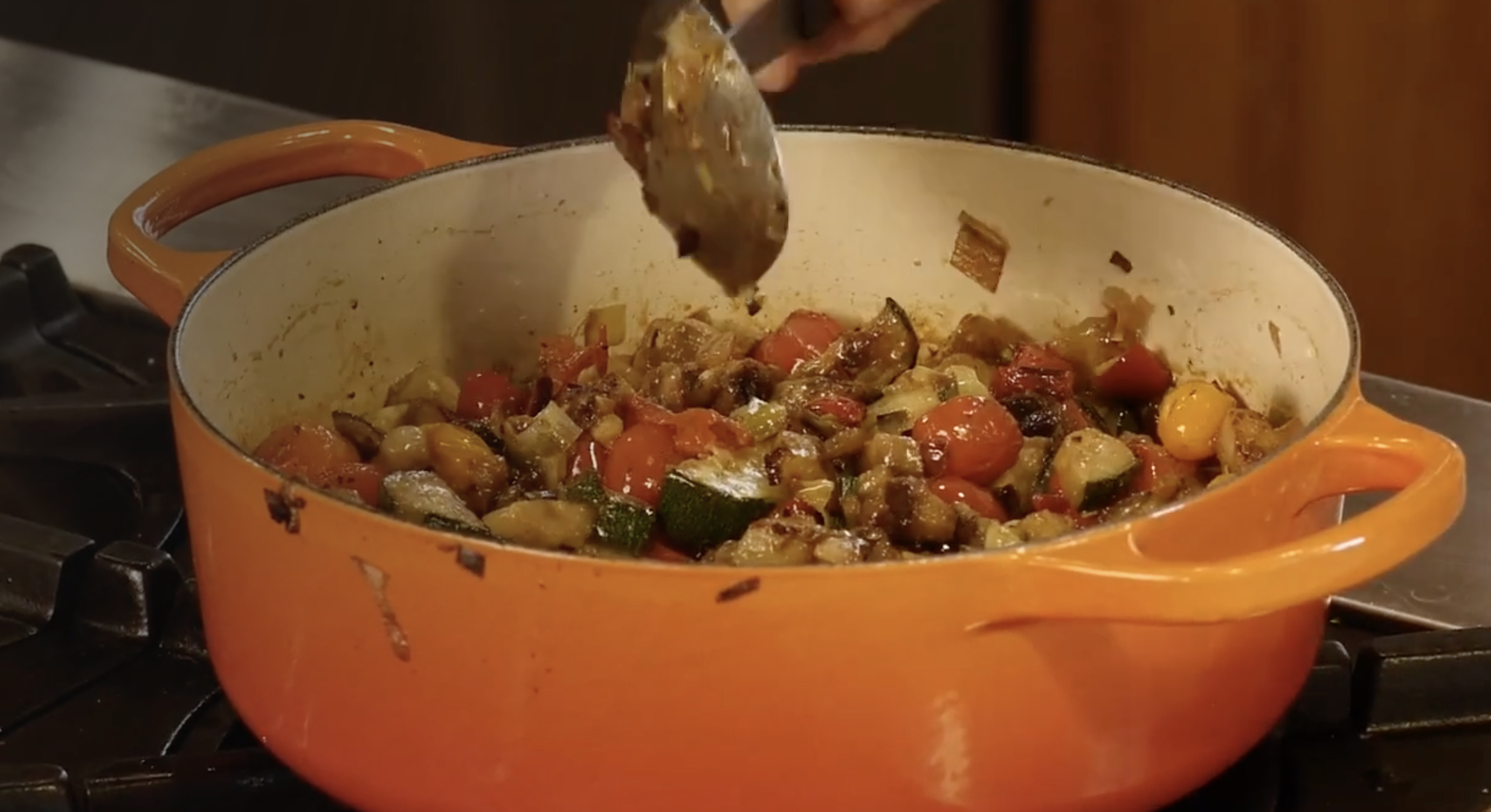 Summer Vegetable Ratatouille (gluten free, vegan and paleo)