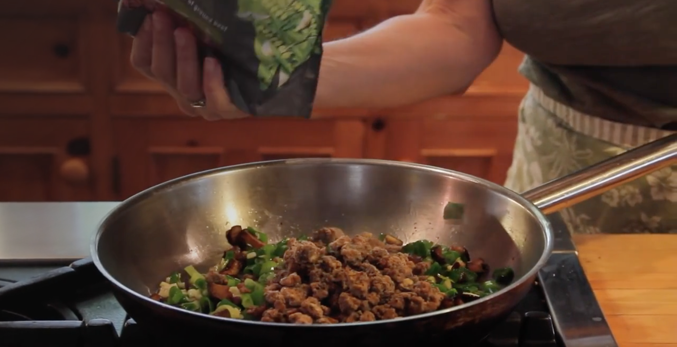 Zucchini Noodles with Vegan Meat Sauce