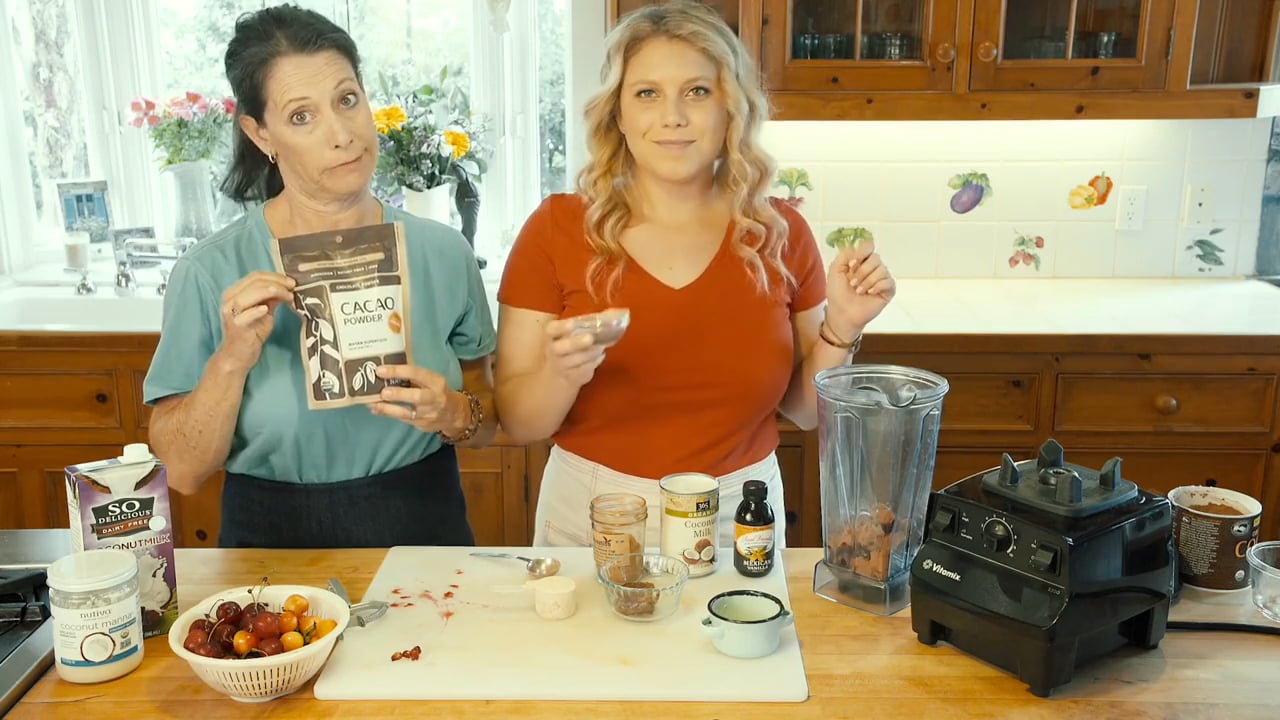 Cherry Garcia Smoothie