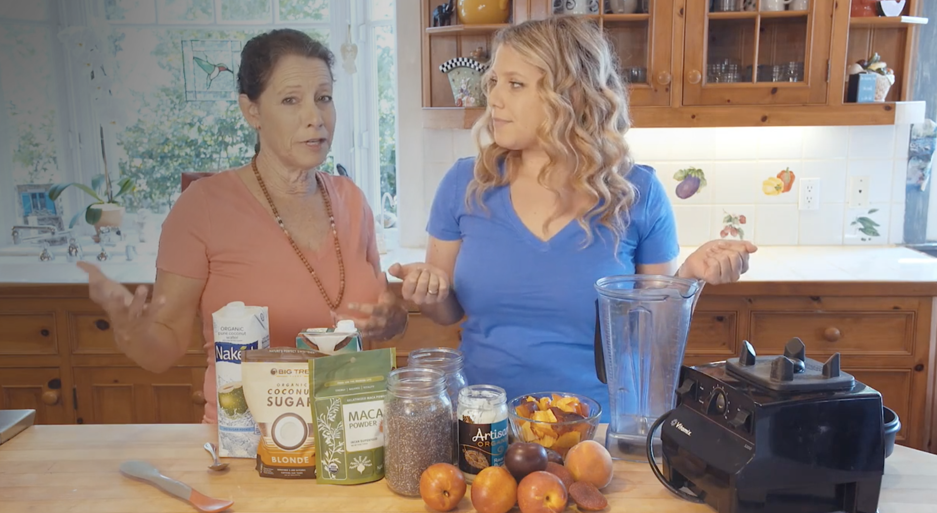 Summer Stone Fruit Smoothie (gluten free and dairy free)