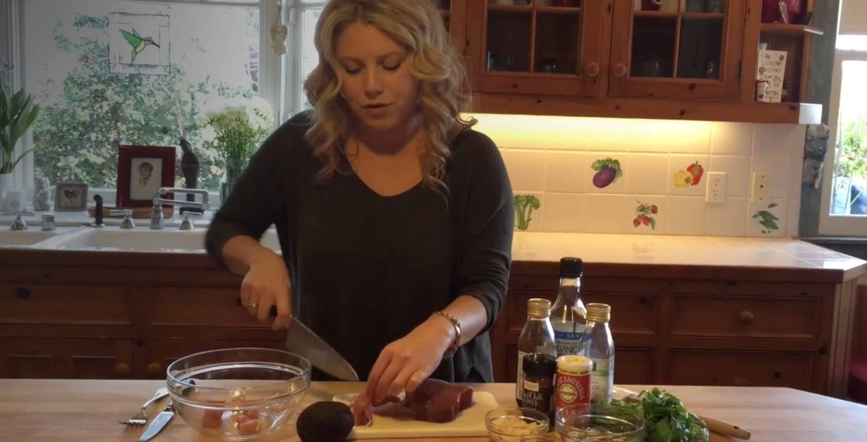 Homemade Ahi Poke (gluten free)