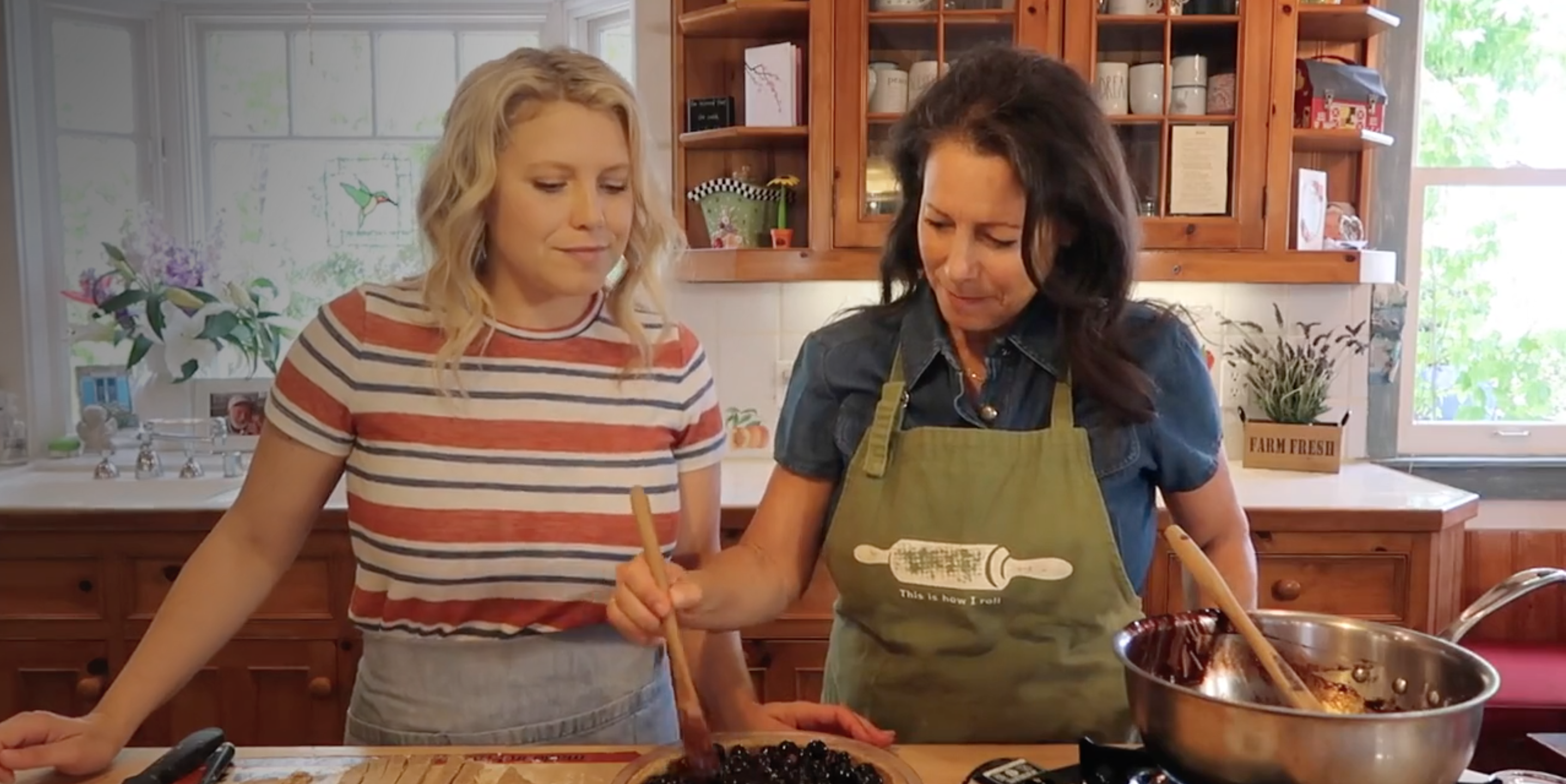 Grain Free Blueberry Pie