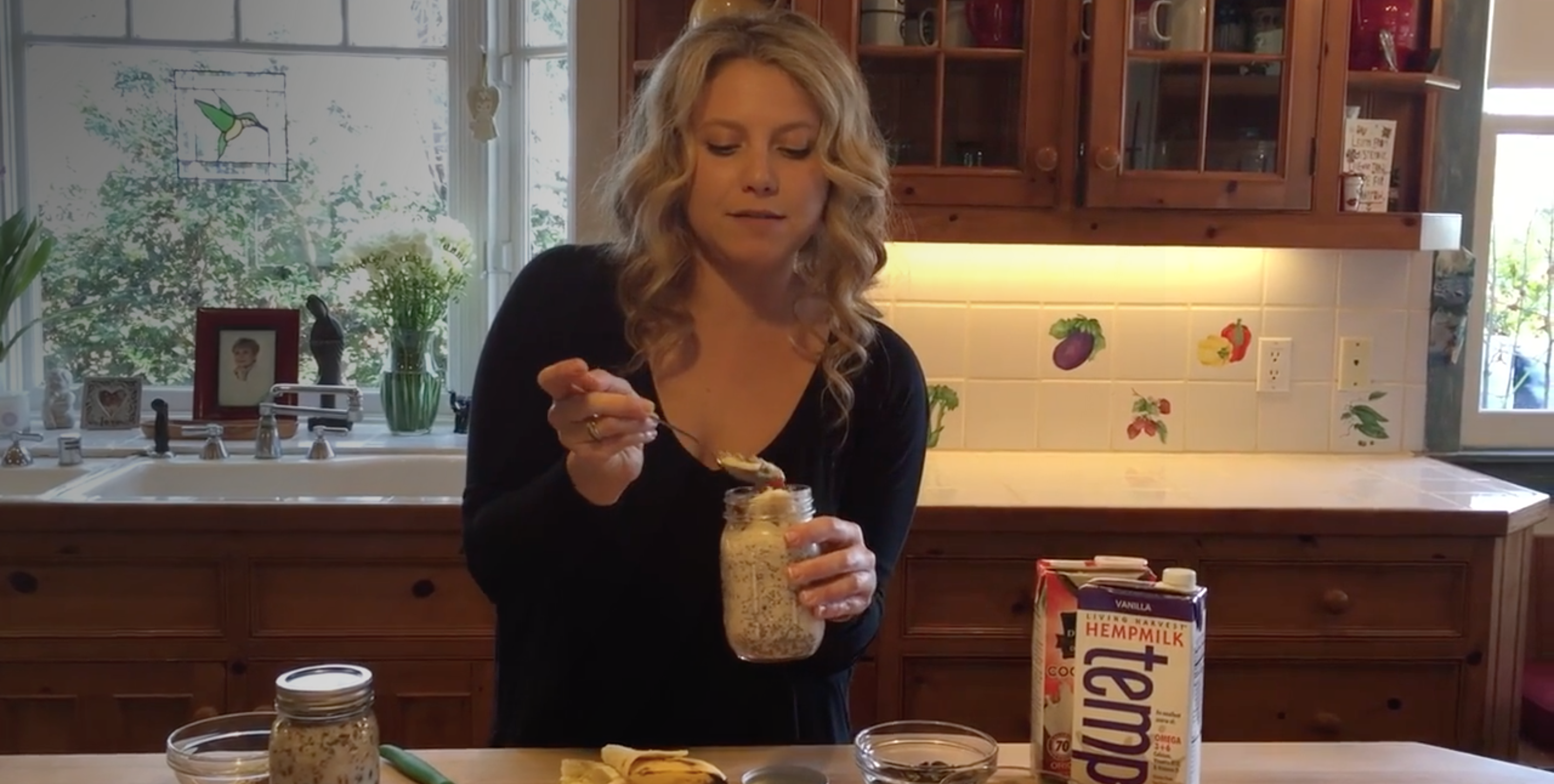 Overnight Oats in a Jar (gluten free and dairy free)