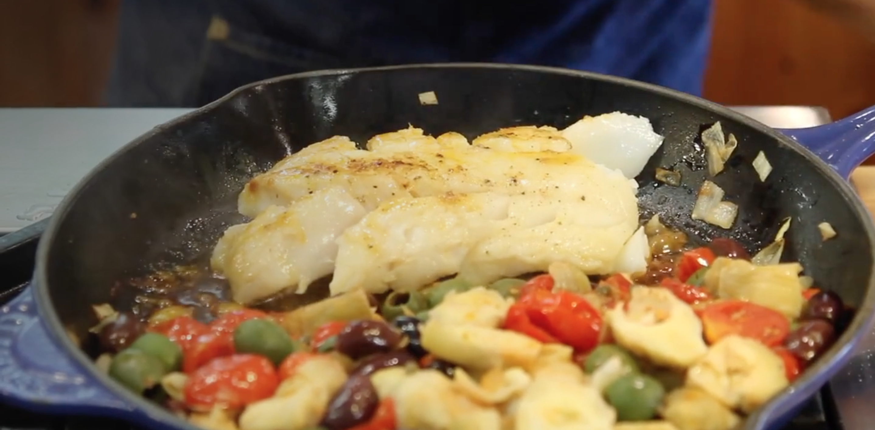 Mediterranean White Fish (gluten free and paleo)