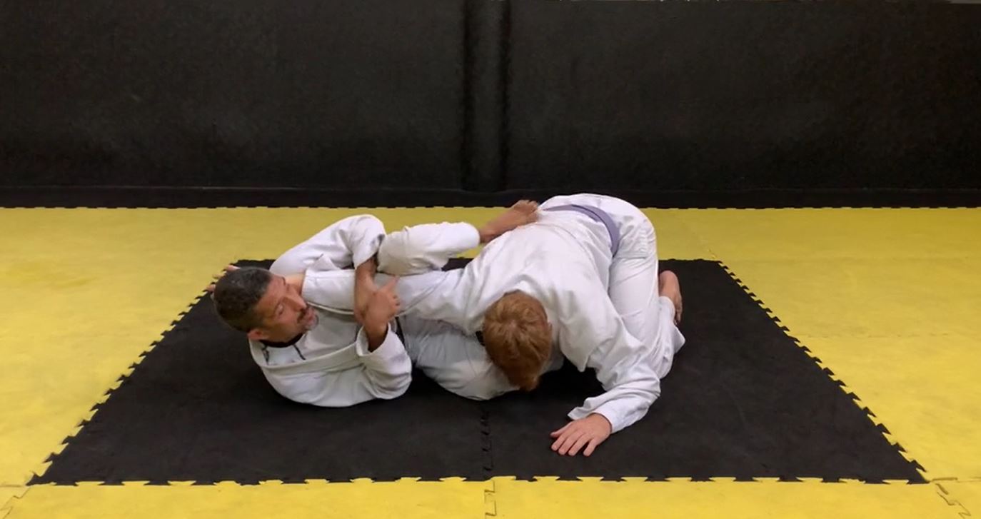  2 Arm Bars from the 3/4 Guard
