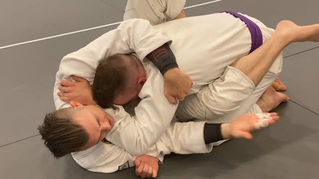 10 - Connection Guard-Chin Bite sweep to Americana Lock