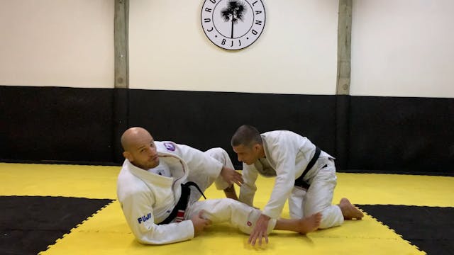 8 - Using Side Closed Guard enter the...