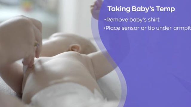 Taking Your Baby's Temperature