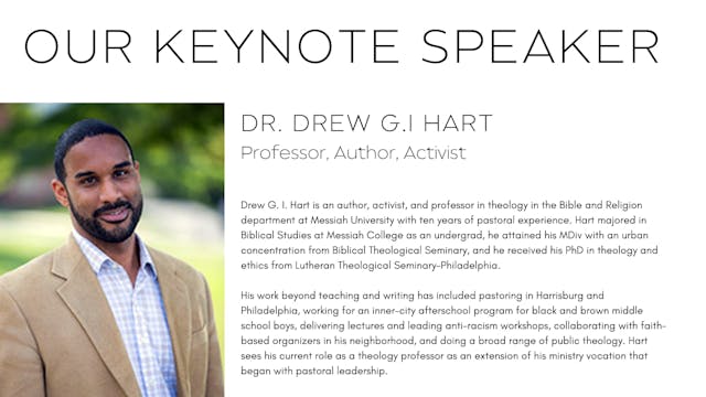 CW 24 | Keynote Speaker | Dr. Drew I. G. Hart