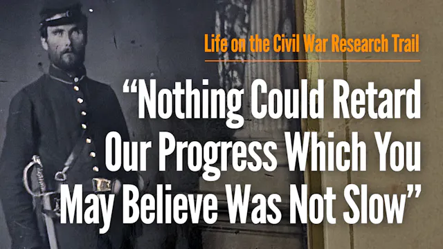 "Nothing Could Retard Our Progress Wh...