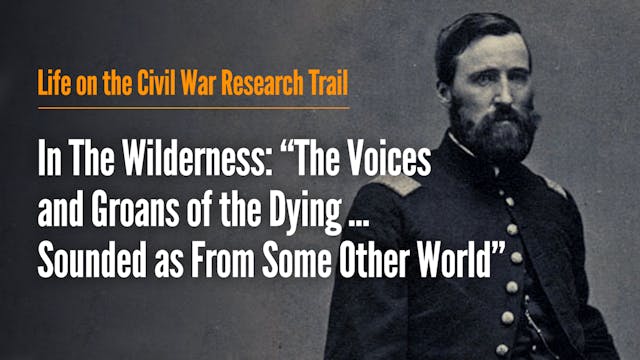 "The Voices and Groans of the Dying ....