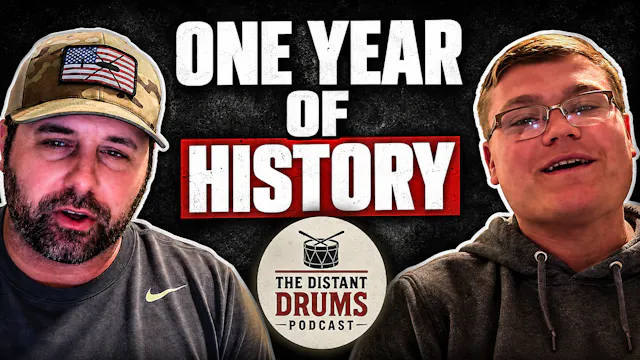 One Year of The Distant Drums Podcast...