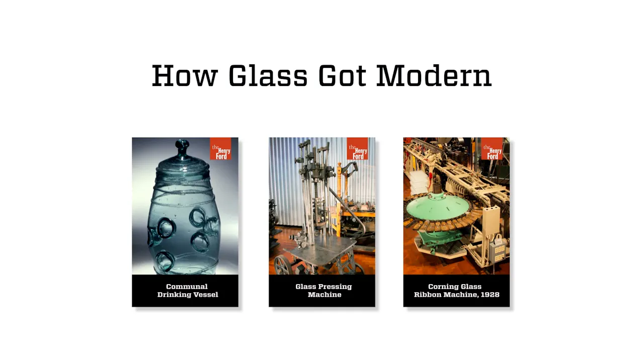 How Glass Got Modern - Connect 3 - HistoryFix