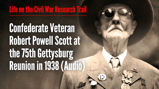 Confederate Veteran Robert Scott at t...