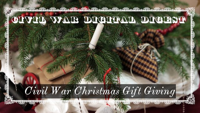 Civil War Christmas Gift Giving