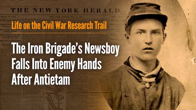 The Iron Brigades Newsboy Falls Into ...