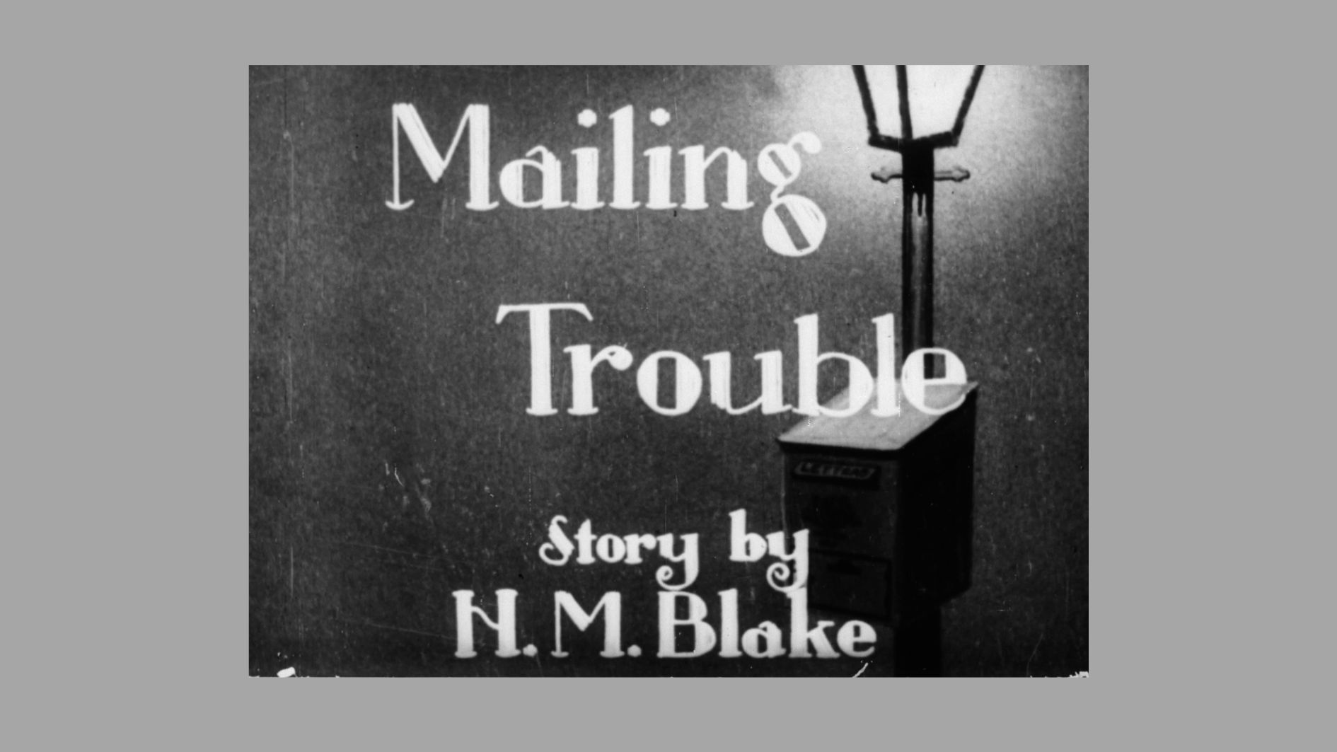 Mailing Trouble