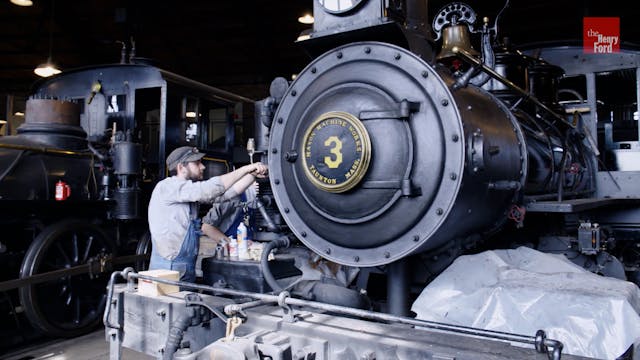 Historic Steam Locomotives - Behind t...
