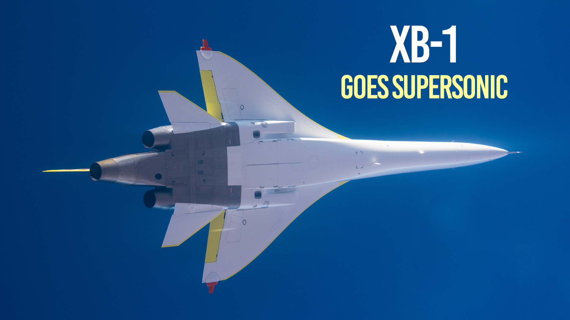 Boom, XB-1 Goes Supersonic