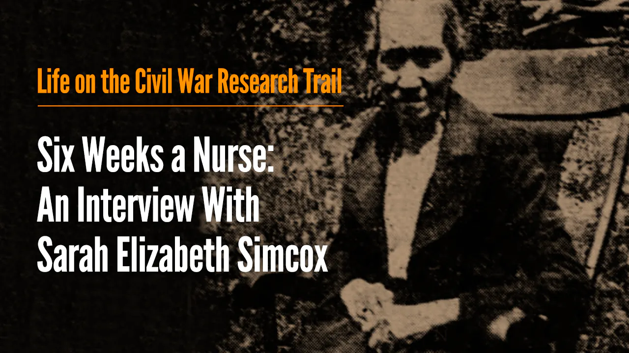 Six Weeks a Nurse: An Interview With Sarah Elizabeth Simcox - Life on ...