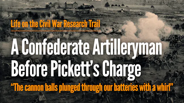 "The cannon balls plunged through our...