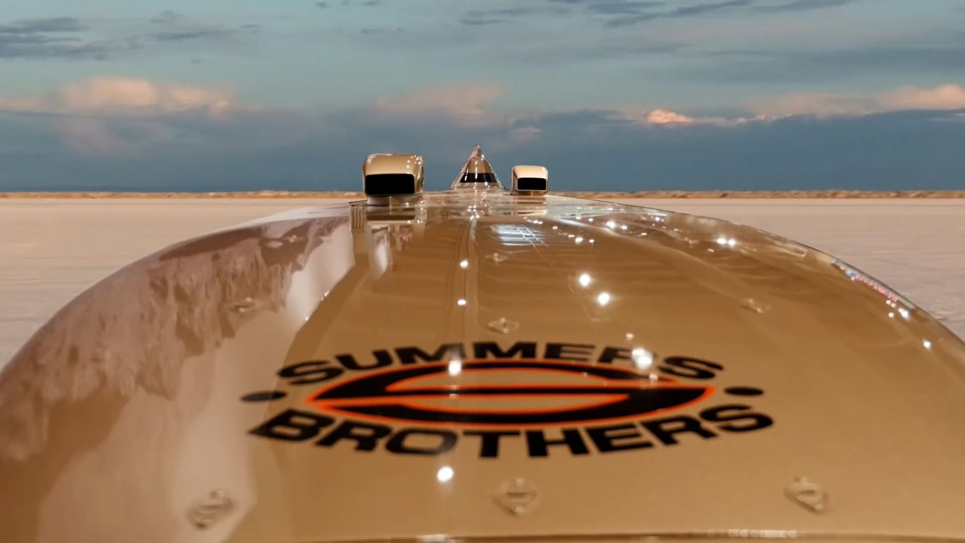 Goldenrod Race Car 1965 Land Speed Record Setter