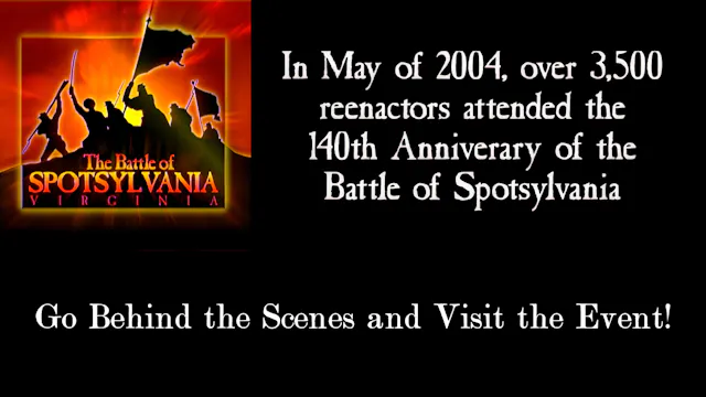 2004 Spotsylvania Re-enactment: Behin...