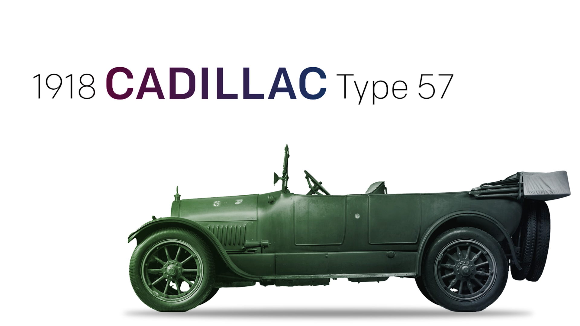 1918 Cadillac Type-57 World War 1 Survivor