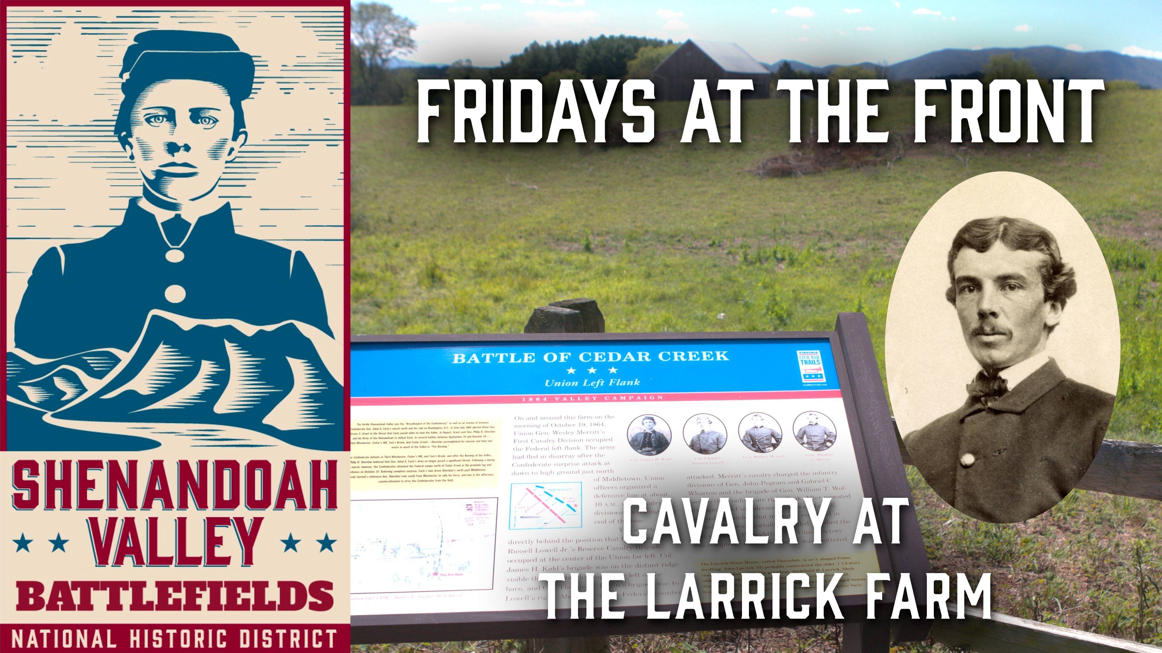 Cavalry at Larrick Farm - Shenandoah Valley Civil War Story