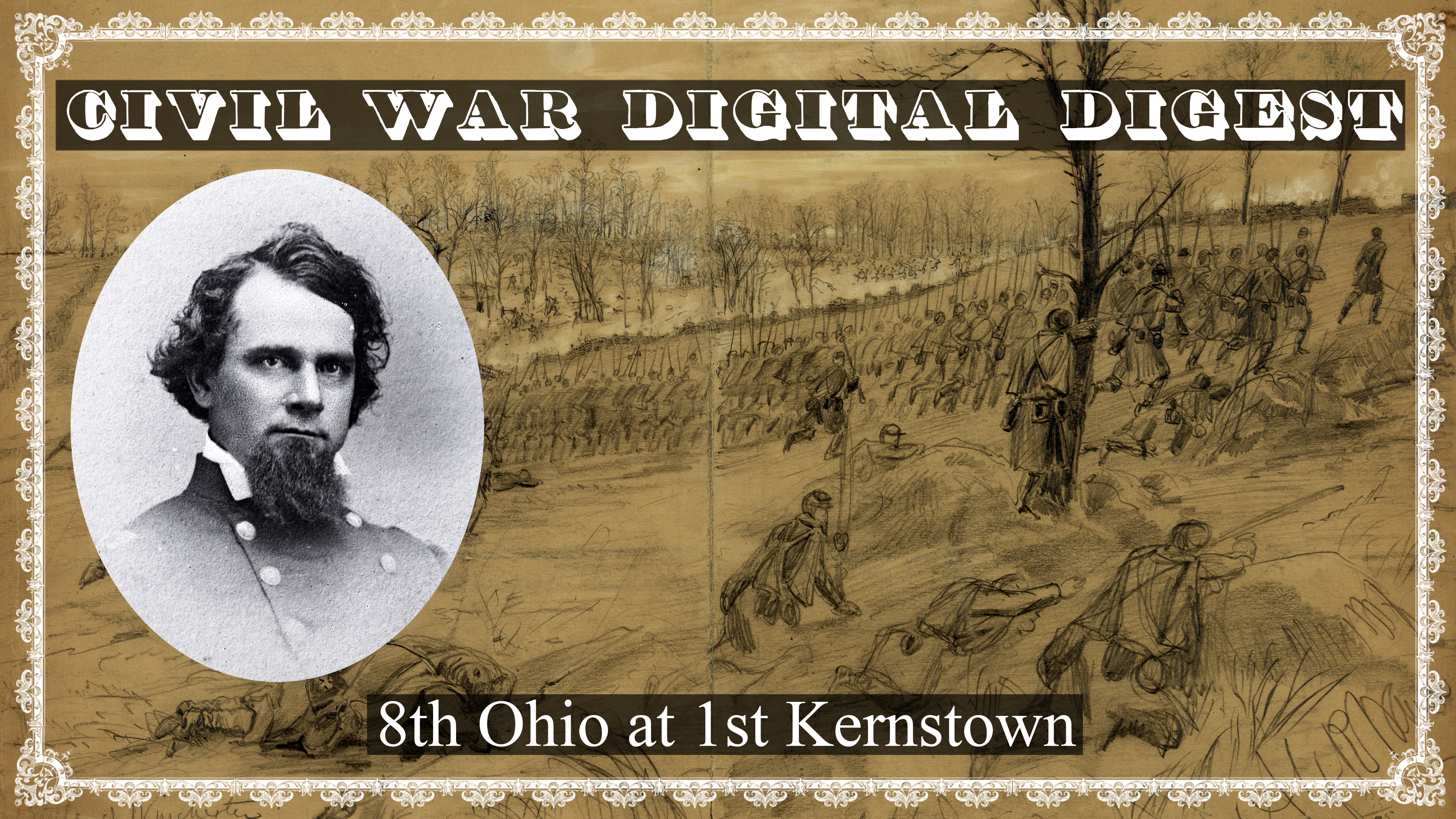 8th Ohio Infantry at 1st Kernstown