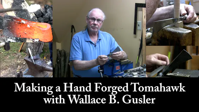Making A Hand Forged Tomahawk