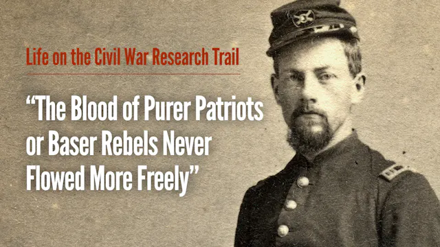 "The Blood of Purer Patriots or Baser...