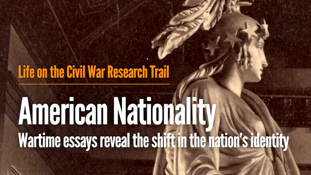American Nationality: Wartime essays ...