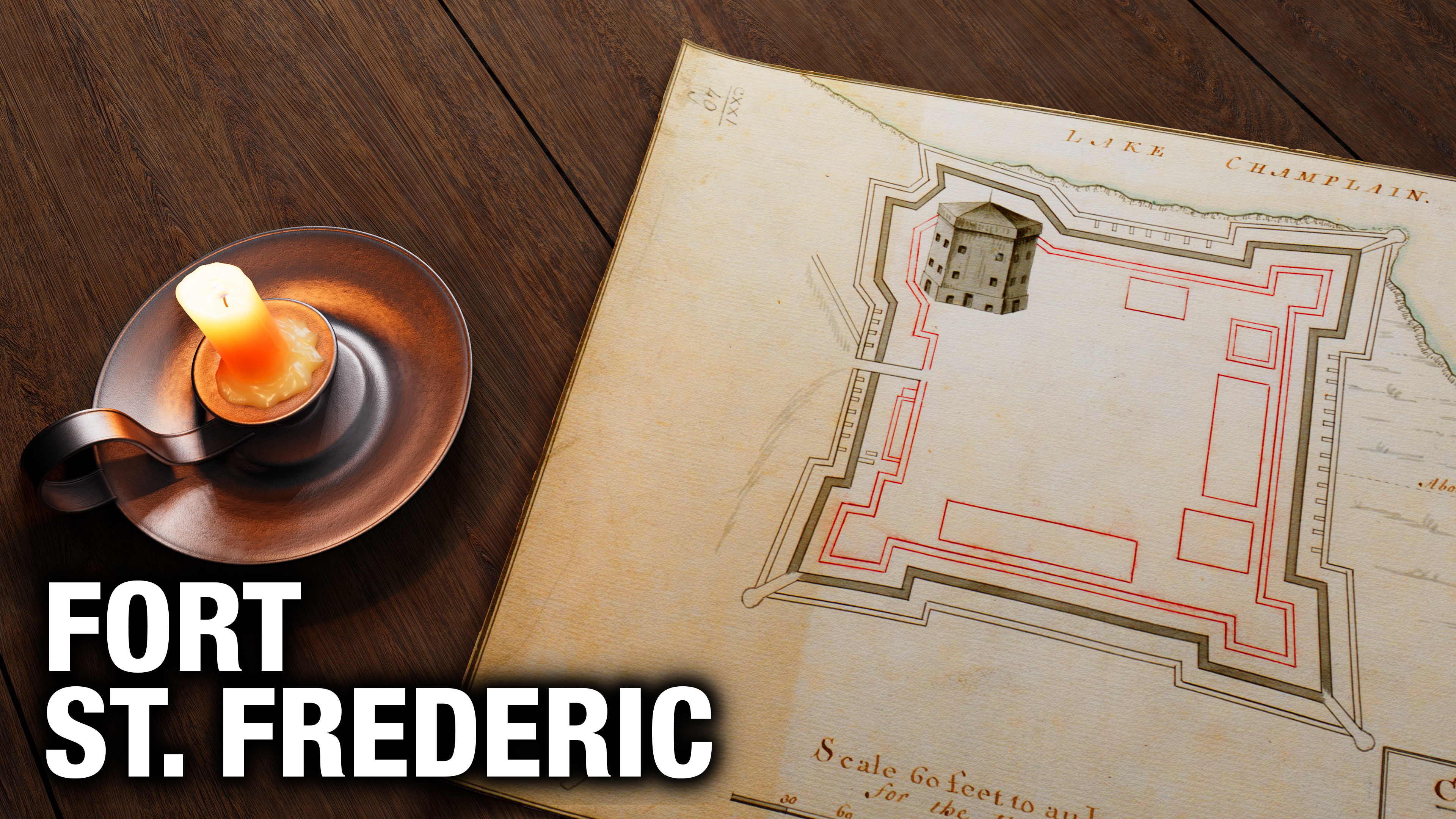 Historic Fort St Frederic