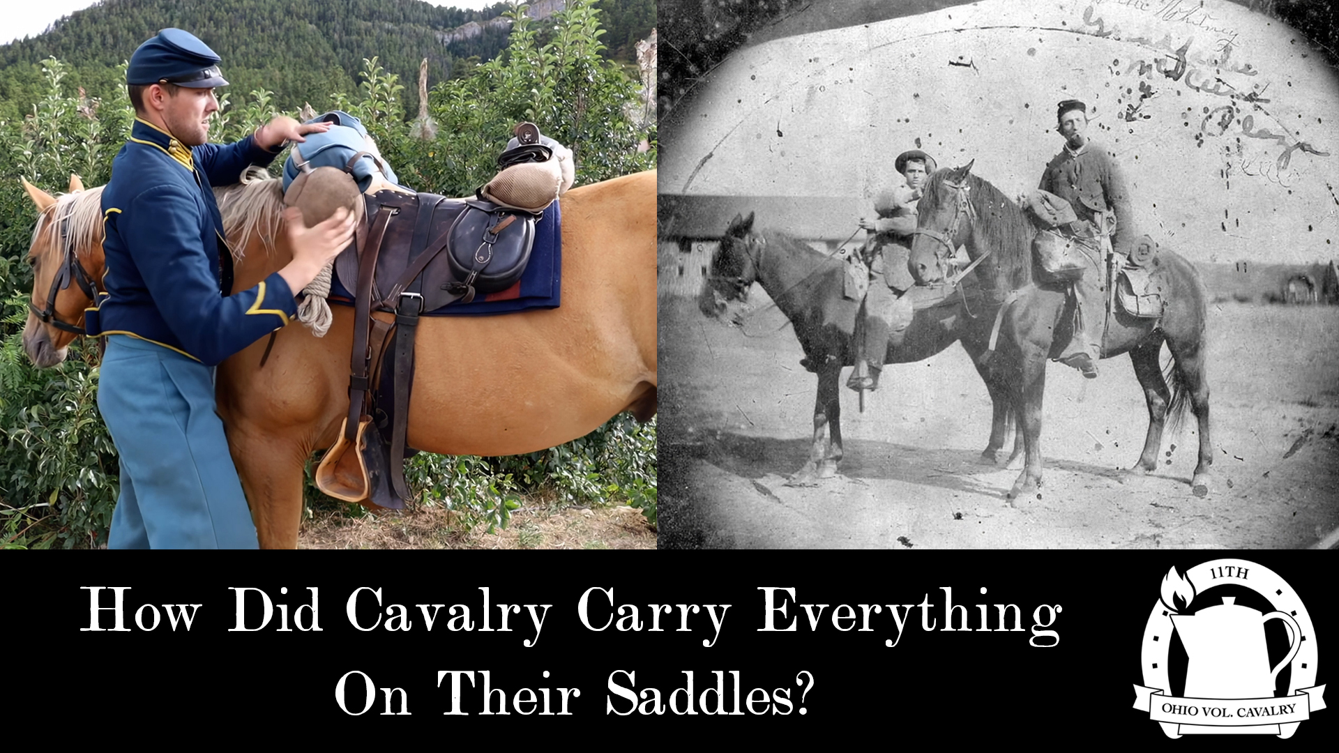 How Did Cavalry Carry Everything on their Saddles?
