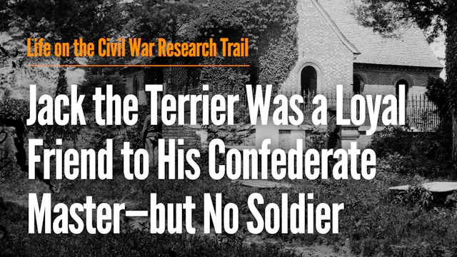 Jack the Terrier Was a Loyal Friend t...