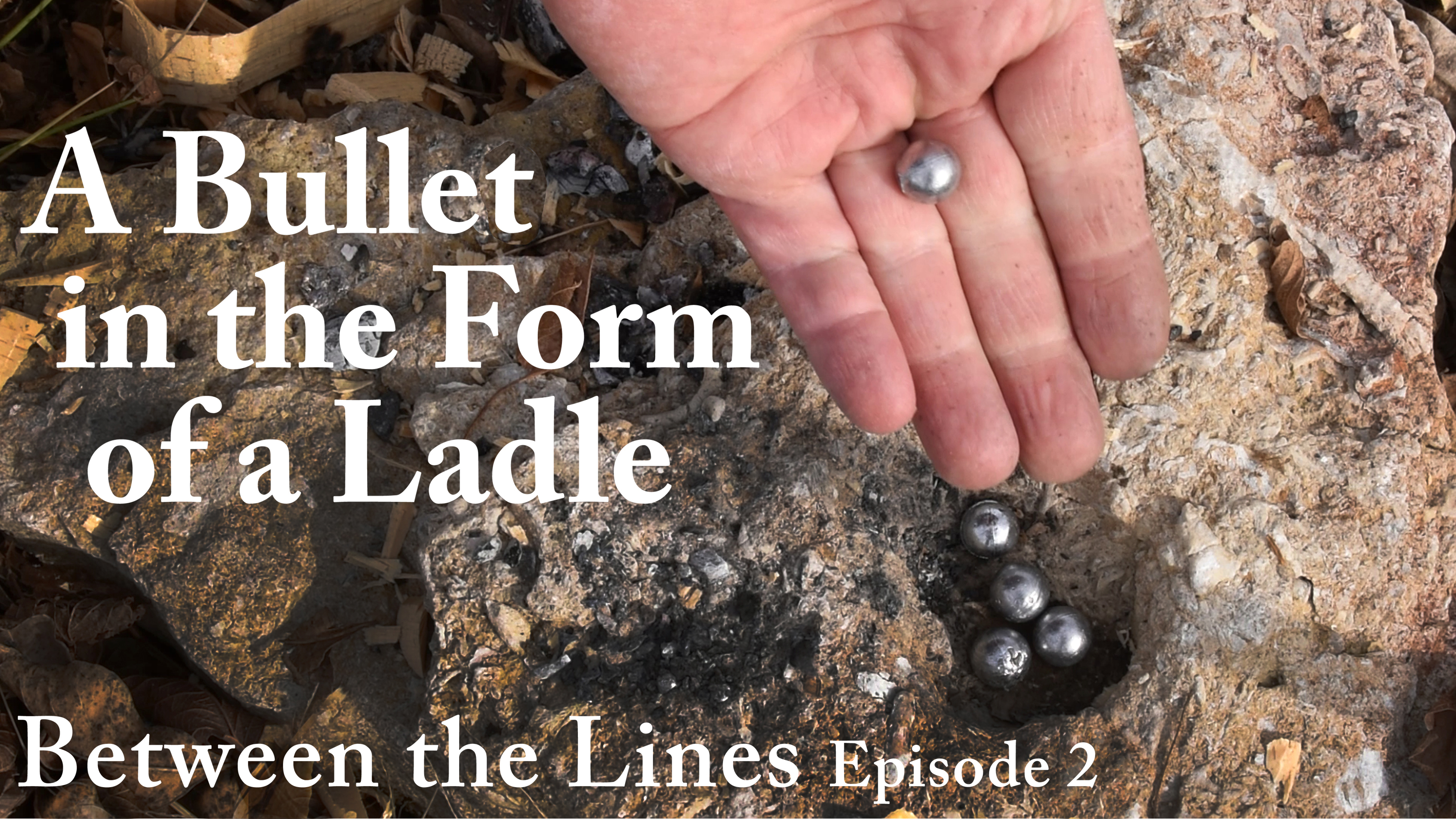 A Bullet in the Form of a Ladle 