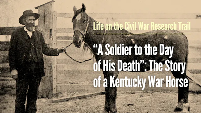 "A Soldier to the Day of His Death": ...