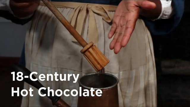 Making Bitter Hot Chocolate, 18th Century Style