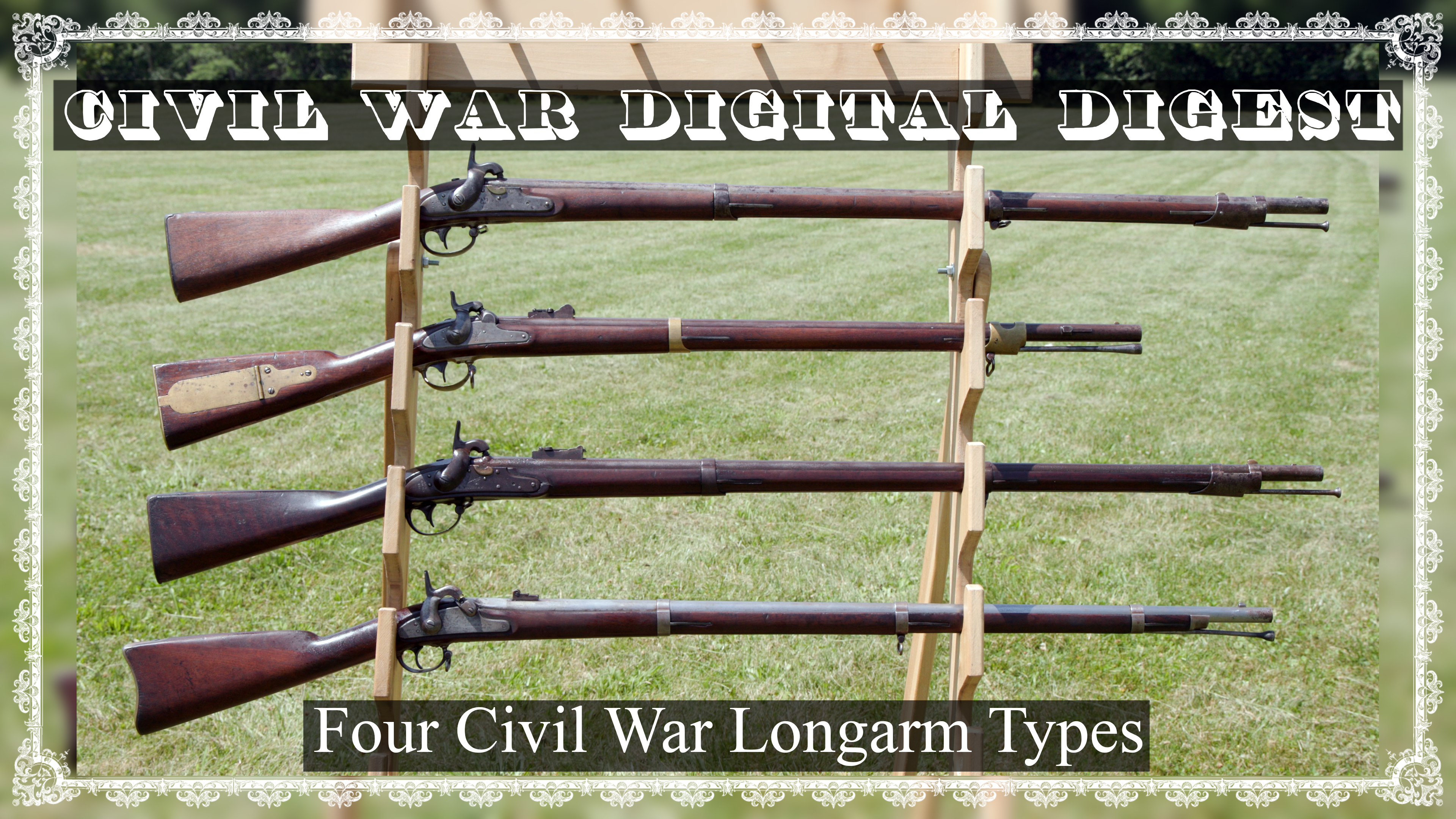 Four Civil War Longarm Types