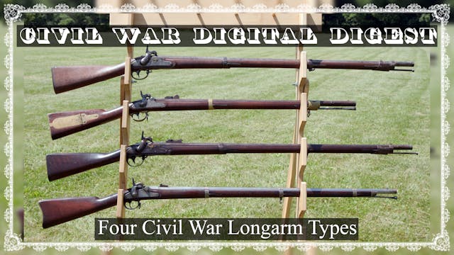 Four Civil War Longarm Types