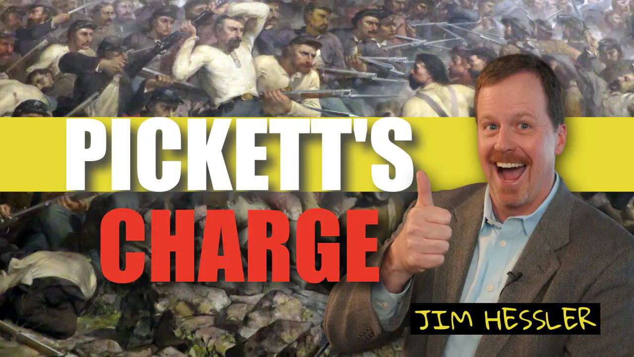 Pickett's Charge with Jim Hessler: Ask A Gettysburg Guide 122 - HistoryFix