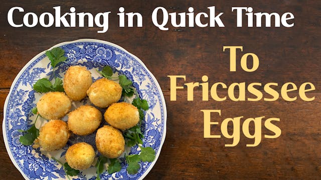 To Fricassee Eggs 