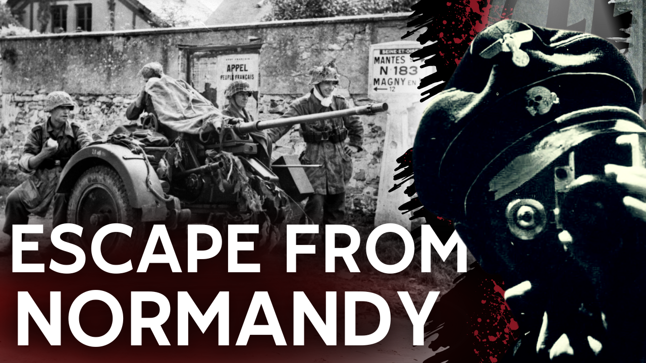 German Army in Retreat - Escape From Normandy