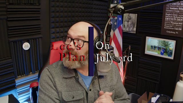 Lee's Plan on July 3rd at Gettysburg ...