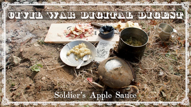 Civil War Soldier's Apple Sauce
