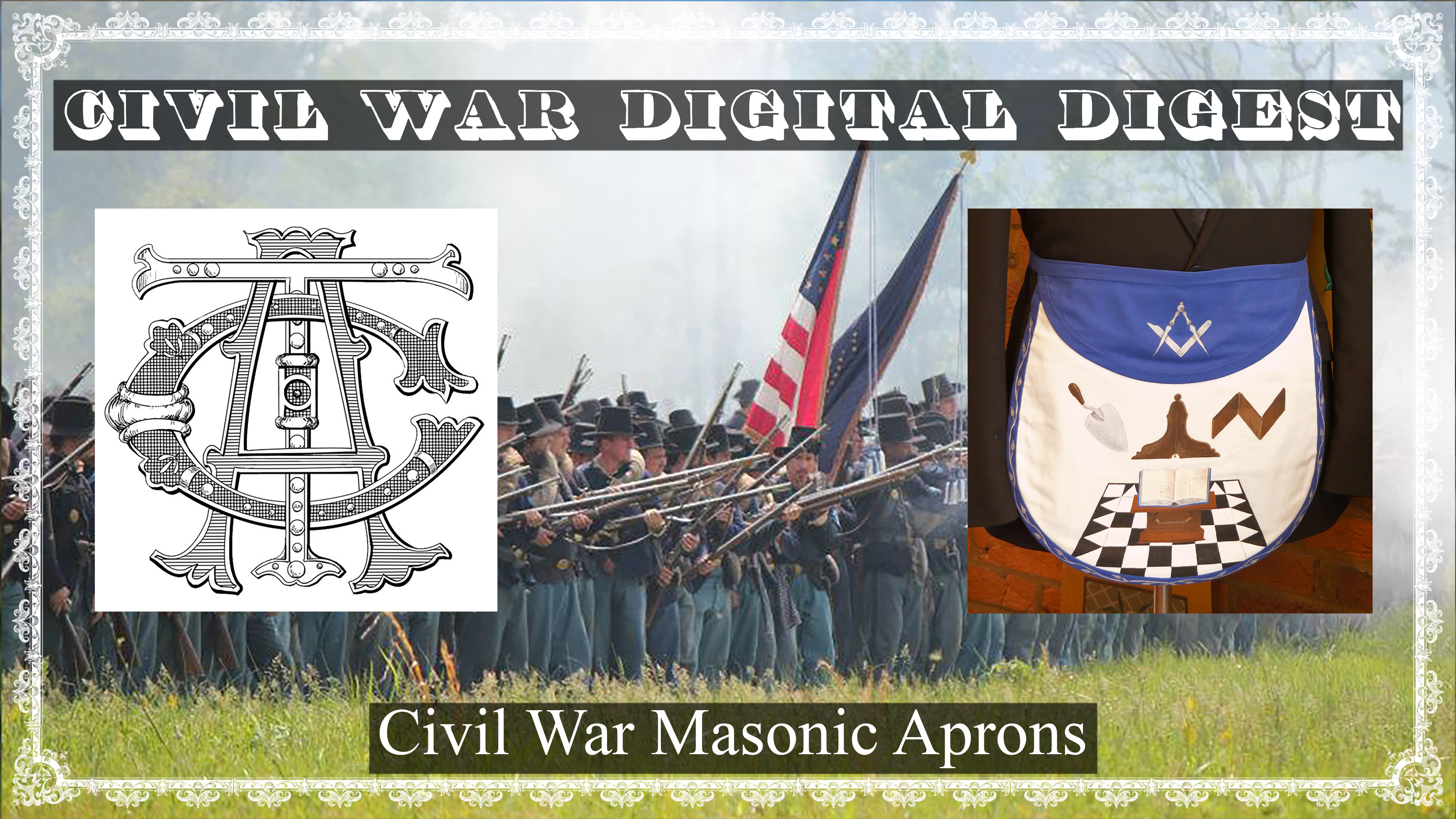 Civil War Masonic Aprons